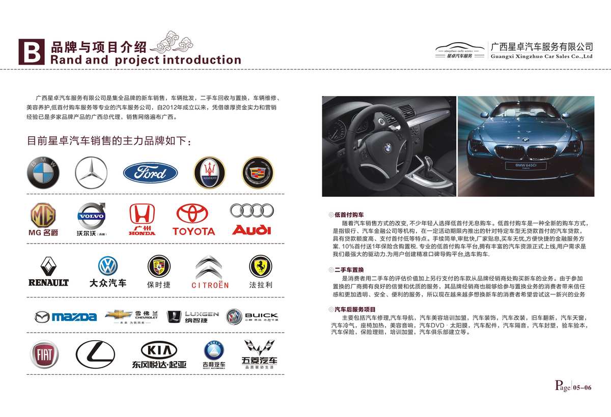 駕馭未來，共贏商機——全方位汽車服務宣傳冊設計與印刷方案